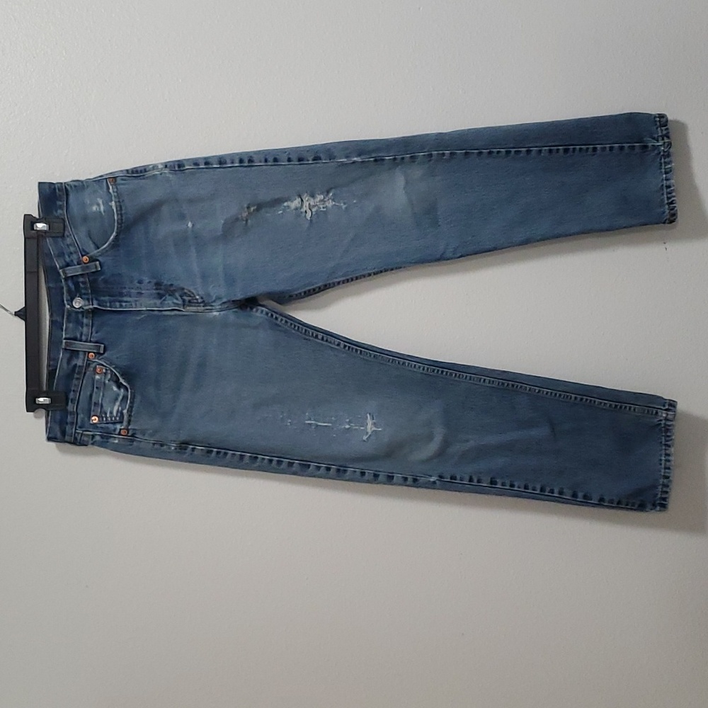 Levi’s 505 Straight Fit Distressed Jeans 32x30